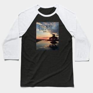 Climate Change Awareness Baseball T-Shirt